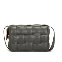 Bag Autumn Winter New Women's Bag Ins Woven Single Shoulder Bag