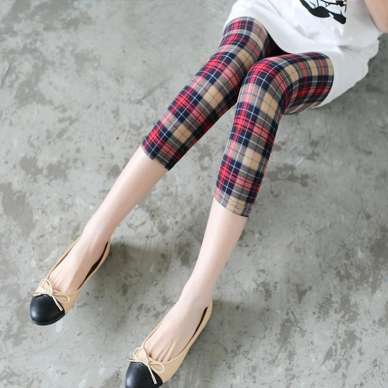 Summer Elastic Thin Slimming Cropped Pants