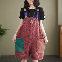 One Piece Straight Strap Pants