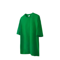 Pure Cotton Oversize Solid Color Short Sleeve T-shirt Top