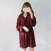 Sweater dress,