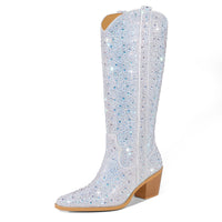 Plus Size Fashion Rhinestone Women's Boots