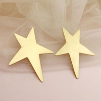 Stainless Steel 14K Gold Plated XINGX Earrings