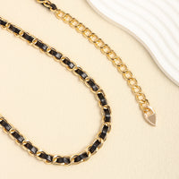 High Sense Waist Chain Metal Lady Versatile Decorative Belt Thin Chain With Skirt Suit Belt Body Chain