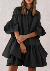 Chiffon Loose Solid Color High-end Dress