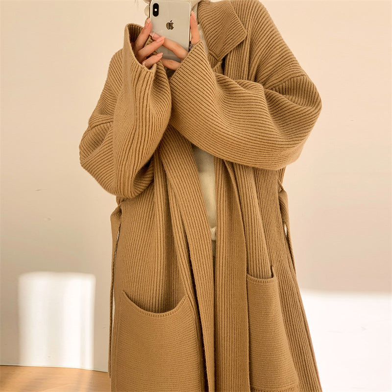 Long Knitted Cardigan
