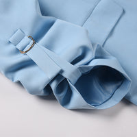 European And American Ladies British Polyester Small Suit