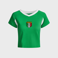 Slim-fit Street Pullover Contrast Color Top