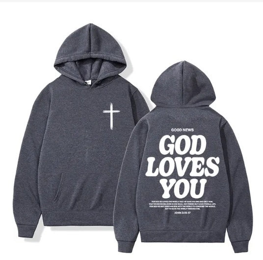 Student Loose Hooded Sweater Fashion