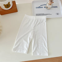 Thin Girls' Shorts Ice Silk Safety Pants Children