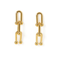 Personalized Chain Earrings