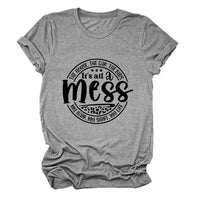 Round Neck T-shirt The House Car The Kids Top