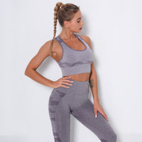 New seamless camouflage bra set for women