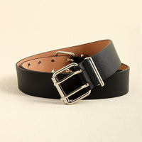 Women's Fashion Double Buckle Casual Belt Hip Hop Punk Hollow Air Belt