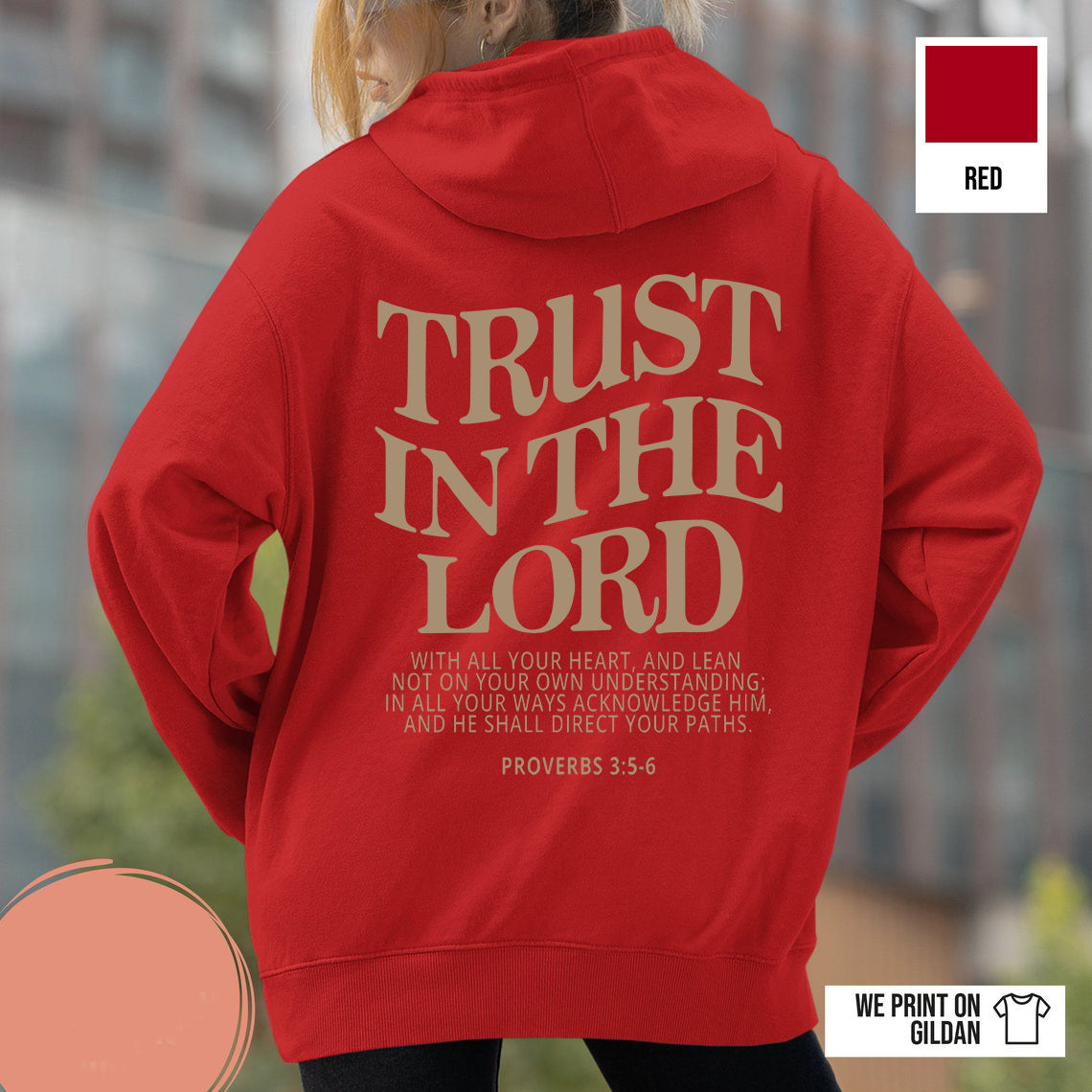 Letter Printed Hoodie Sports Long Sleeve Hoodie