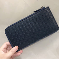 Women's Long Genuine Leather ID Card Bag