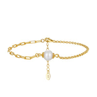 925 Sterling Silver Pearl Bracelet Female Summer Ins Special-interest Design Girlfriends Jewelry