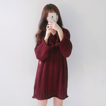 Sweater dress,