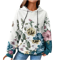 Winter Hooded Sweater Digital 3D Printing Casual Style