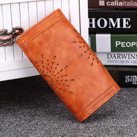 Foreign trade explosion handbag autumn and winter new long money clip of European and American fashion hollowed out seventy percent off lady Purse