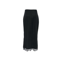 Elegant French Lace Stitching Skirt