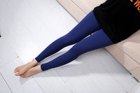 Women's Slim Fit Elastic Ninth Pencil Pants