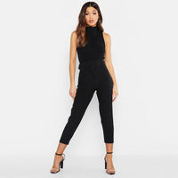 Women's slim Capris with high waist casual pants