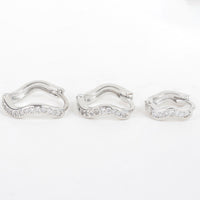 Simple And Irregular Twisted Women's Earrings