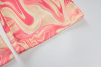 Women's Fashion Printed Loose Casual Flare Pants