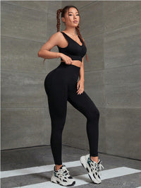 Women's Vest Bra Yoga Suit