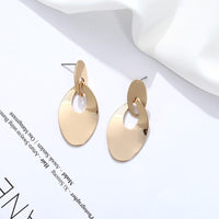 Hollow Double Hoop Earrings