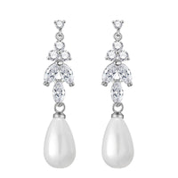 Long Pearl Eardrops Women's Fashion