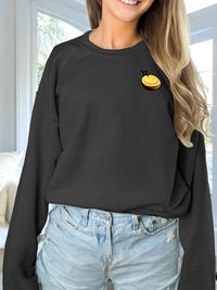 Women's Long Sleeved Printed Hoodie