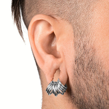 Stainless Steel Studs Closed Earrings
