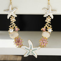 Fashion Starfish Shell Clavicle Chain Female - Chic Angle