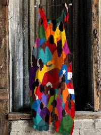 Summer Sweet Printed Retro Women's Jumpsuit