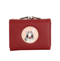 Short Women's Small Clip Bag Solid Color Cute Women's Coin Purse
