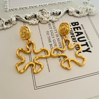 Light Luxury Ear Studs Ear Clip Color Retaining 925 Silver Stud Earrings