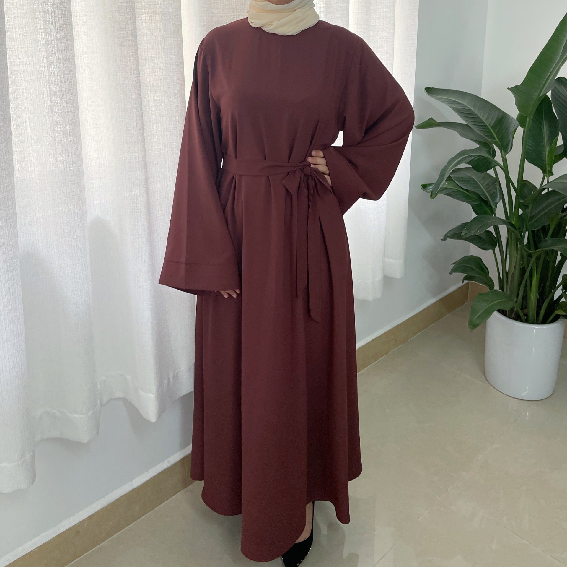 Robe Plus Size Muslim Dress - Chic Angle