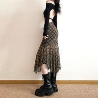 Women's Clothing Solid Color Slim Skirt