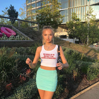 World's Best Ex Girlfriend Short Vest For Women - Chic Angle