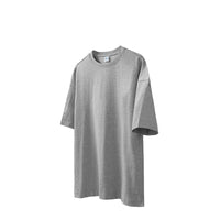 Pure Cotton Oversize Solid Color Short Sleeve T-shirt Top