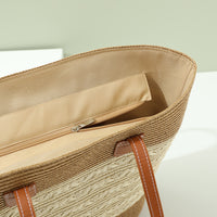 South Korea Vacation Style Raffia Woven Bag Large Capacity Totes