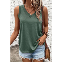 Leisure Loose Outer Wear Sleeveless Top - Chic Angle