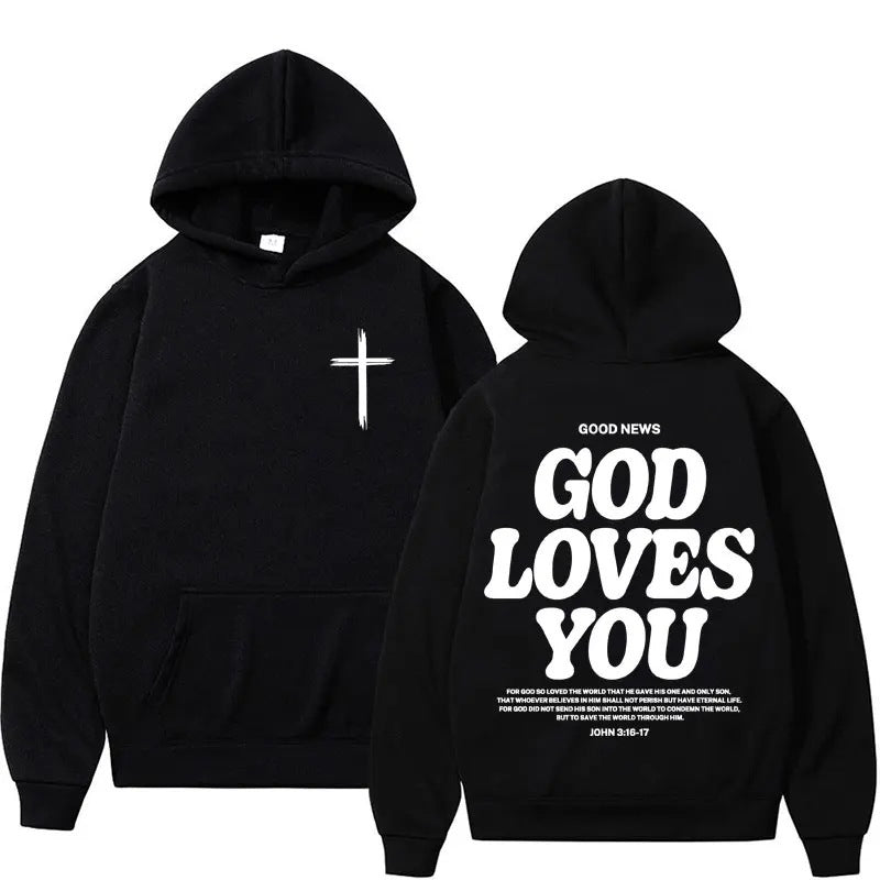 Student Loose Hooded Sweater Fashion