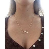 European And American Style Simple Figure Eight Necklace