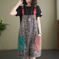 One Piece Straight Strap Pants