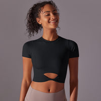 Tight Sports Breathable High Elastic Short Sleeve