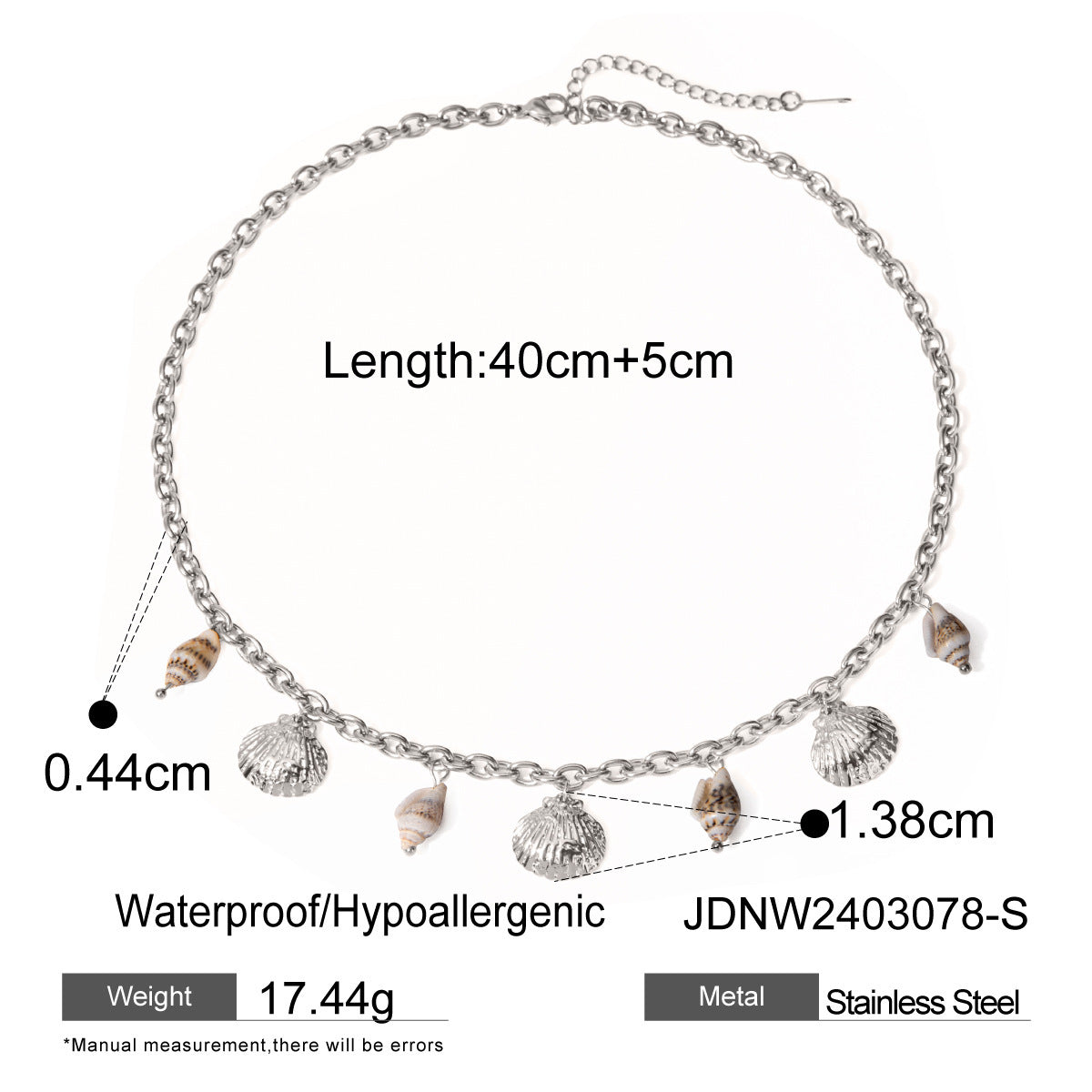 Stainless Steel Starfish Shell Conch Bracelet For Women Fashion Beach Bracelets Birthday Jewelry Gifts - Chic Angle