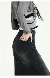 Fishtail Skirt High Waist Slimming A- Line Women